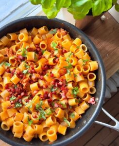 Palmgrens food och hennes chorizopasta