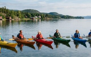 kajak och paddling